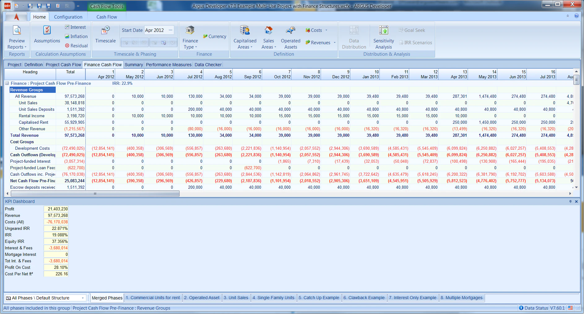 screenshot of ARGUS Developer